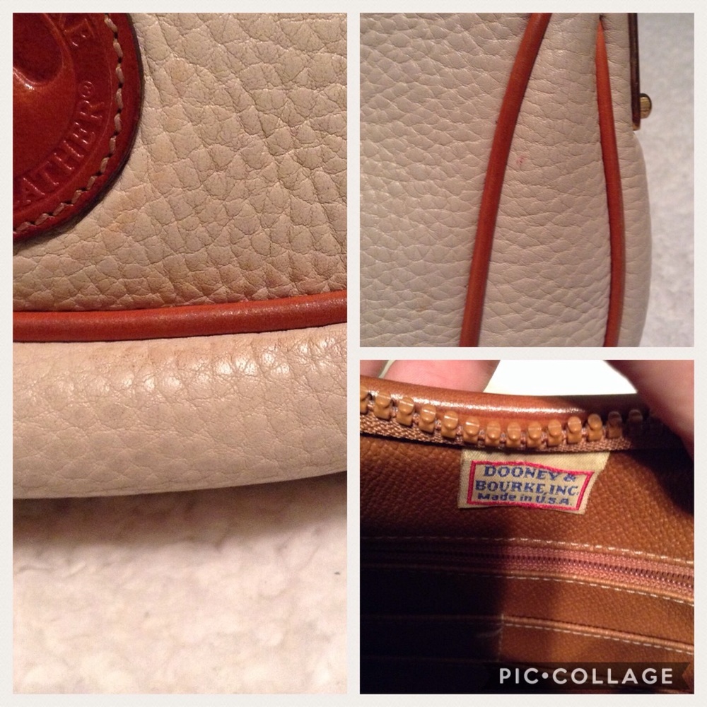Vintage Dooney & Bourke small crescent sac - Picture 7 of 8
